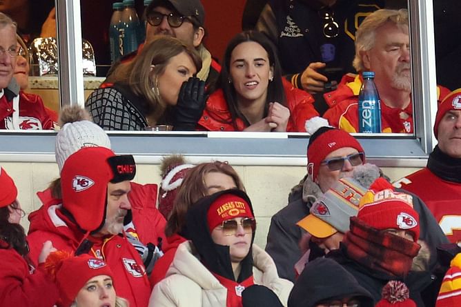 "I'm a big Chiefs fan" - Caitlin Clark reveals private convo with Taylor Swift during Travis Kelce's football game