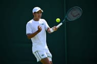 Tien in action at the 2025 Wimbledon (Image Source: Getty)