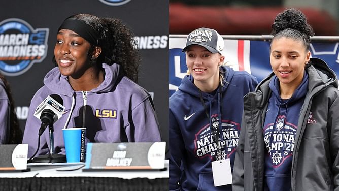 $1.5 million NIL-valued Flau'jae Johnson shares snaps with Paige Bueckers, Azzi Fudd and clips from her performance during WNBA All-Star weekend