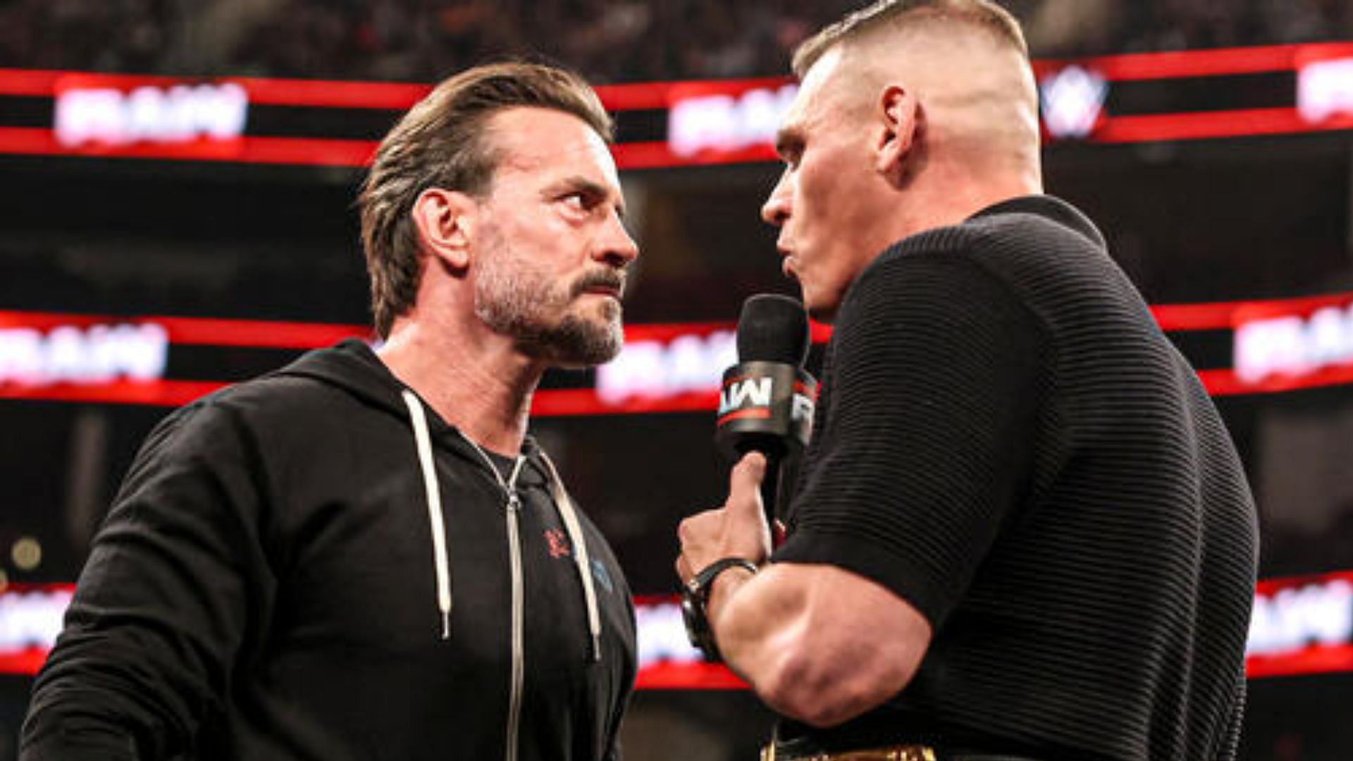 Gunther and CM Punk on RAW [Image Credits: WWE.com]