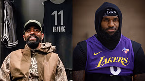 “That was a crazy a** question”: Kyrie Irving shuts down LeBron James ‘father figure’ narrative as he recreates viral interview with his father