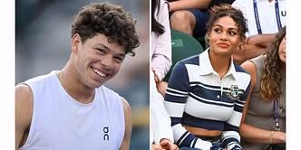 PICTURES: Ben Shelton's girlfriend Trinity Rodman steals the show at American's controversy-filled Wimbledon 2R encounter