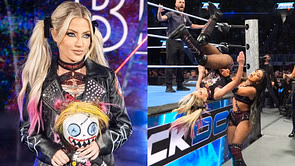 Alexa Bliss shows injury following SmackDown accident