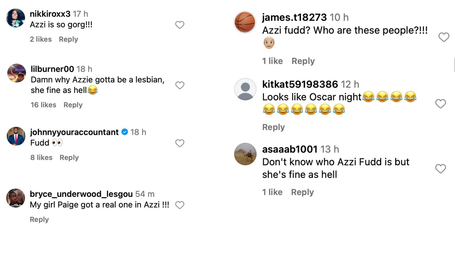 College hoops fans in awe of Azzi Fudd&#039;s look at the WNBA All-Star game among Dawn Staley, Flau&#039;jae Johnson, G-Eazy &amp; others - Image source: Instagram/yahoosports