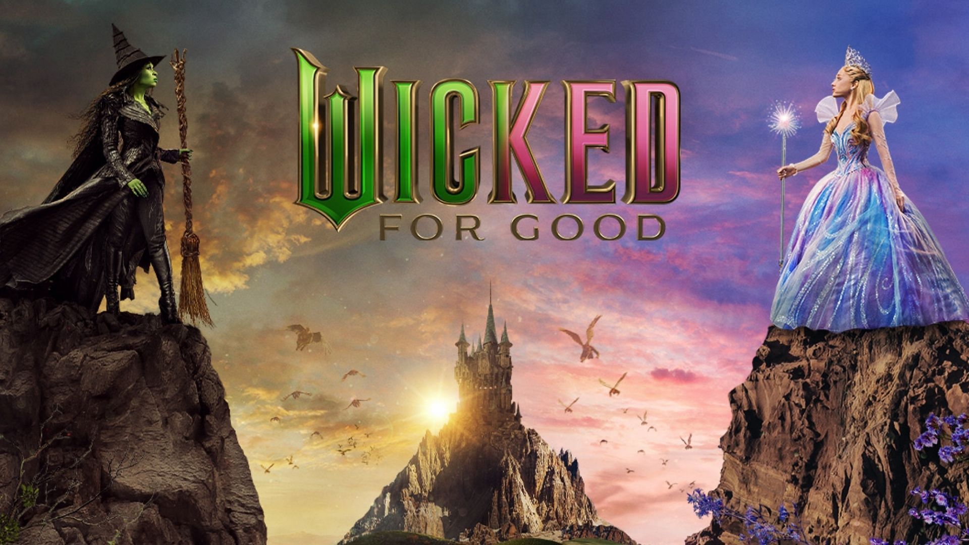 The poster of Wicked: For Good (Image via Universal Pictures)