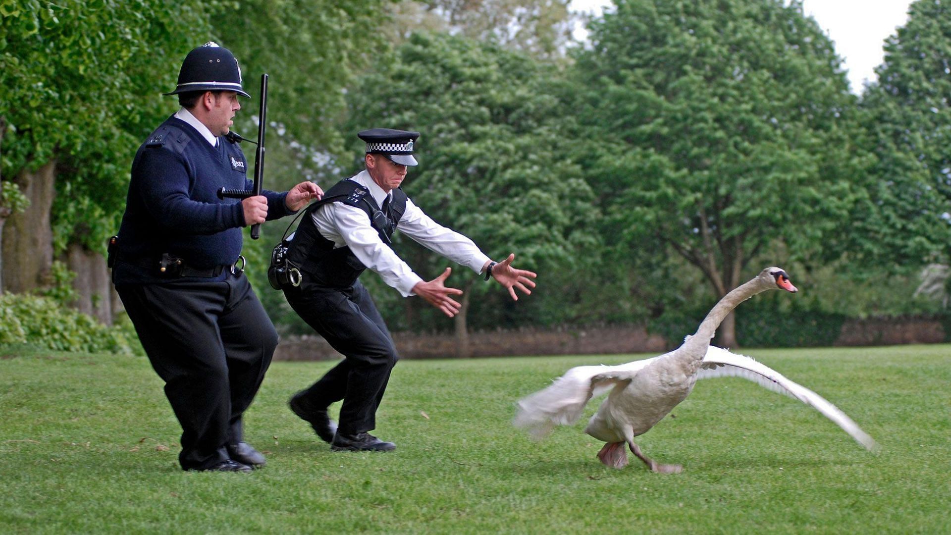 This movie is part of the Three Flavours Cornetto trilogy (Image via Focus Features)