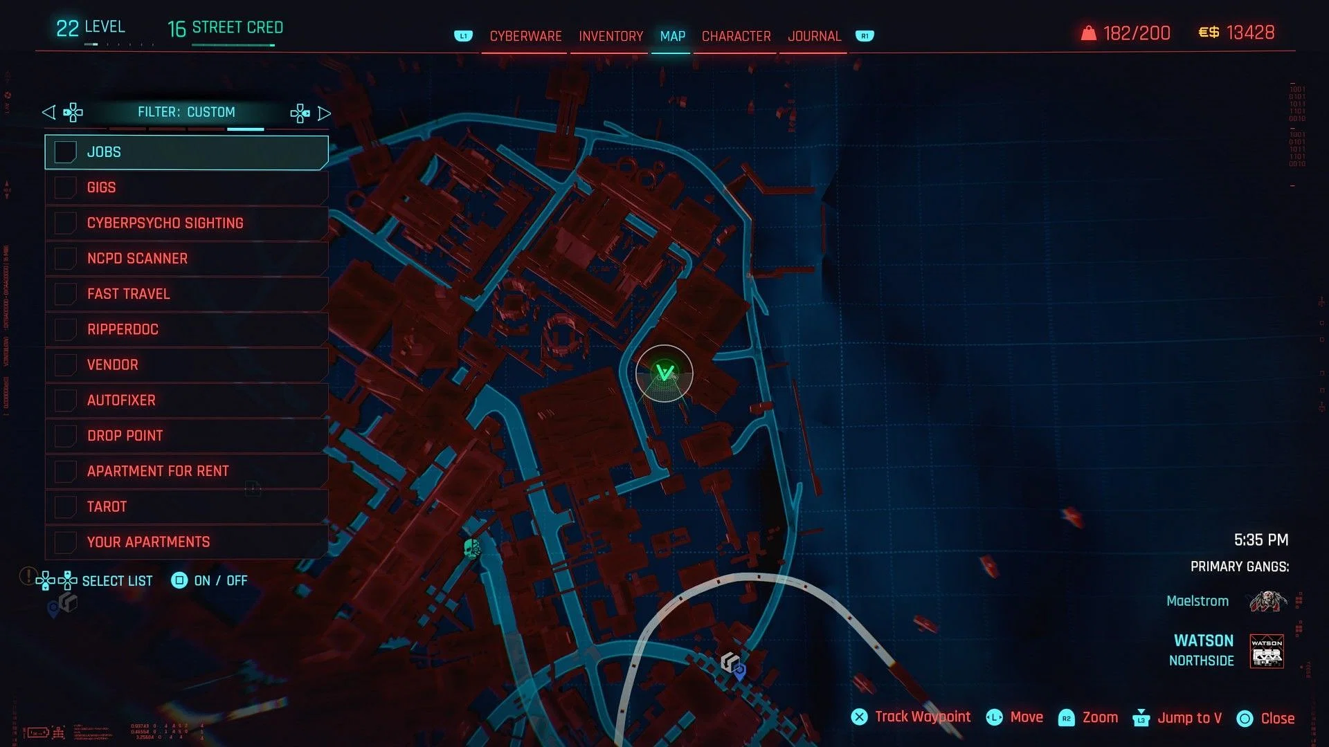 Type 66 Hoon location in Night City (Image via Sportskeeda Gaming || CDPR)