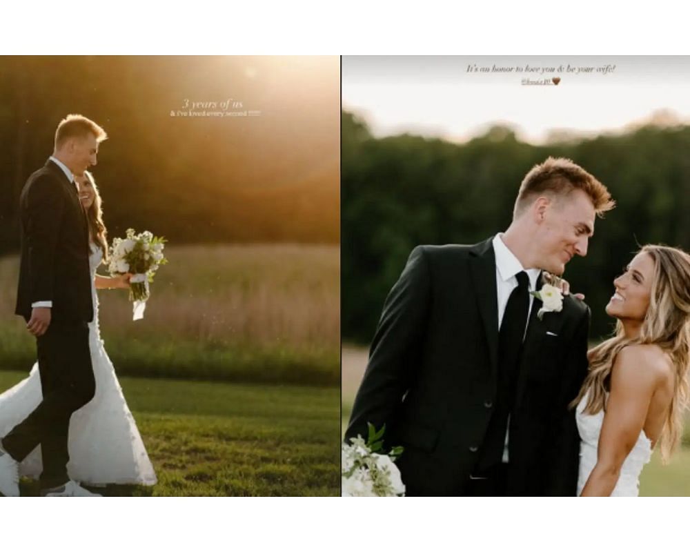 Izzy Nix celebrates 3-Year wedding anniversary with Bo Nix [IG/@izzysmokenix]