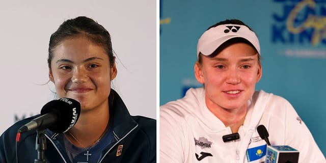 "I wasn't bothered if Elena Rybakina said no" - Emma Raducanu reveals ...