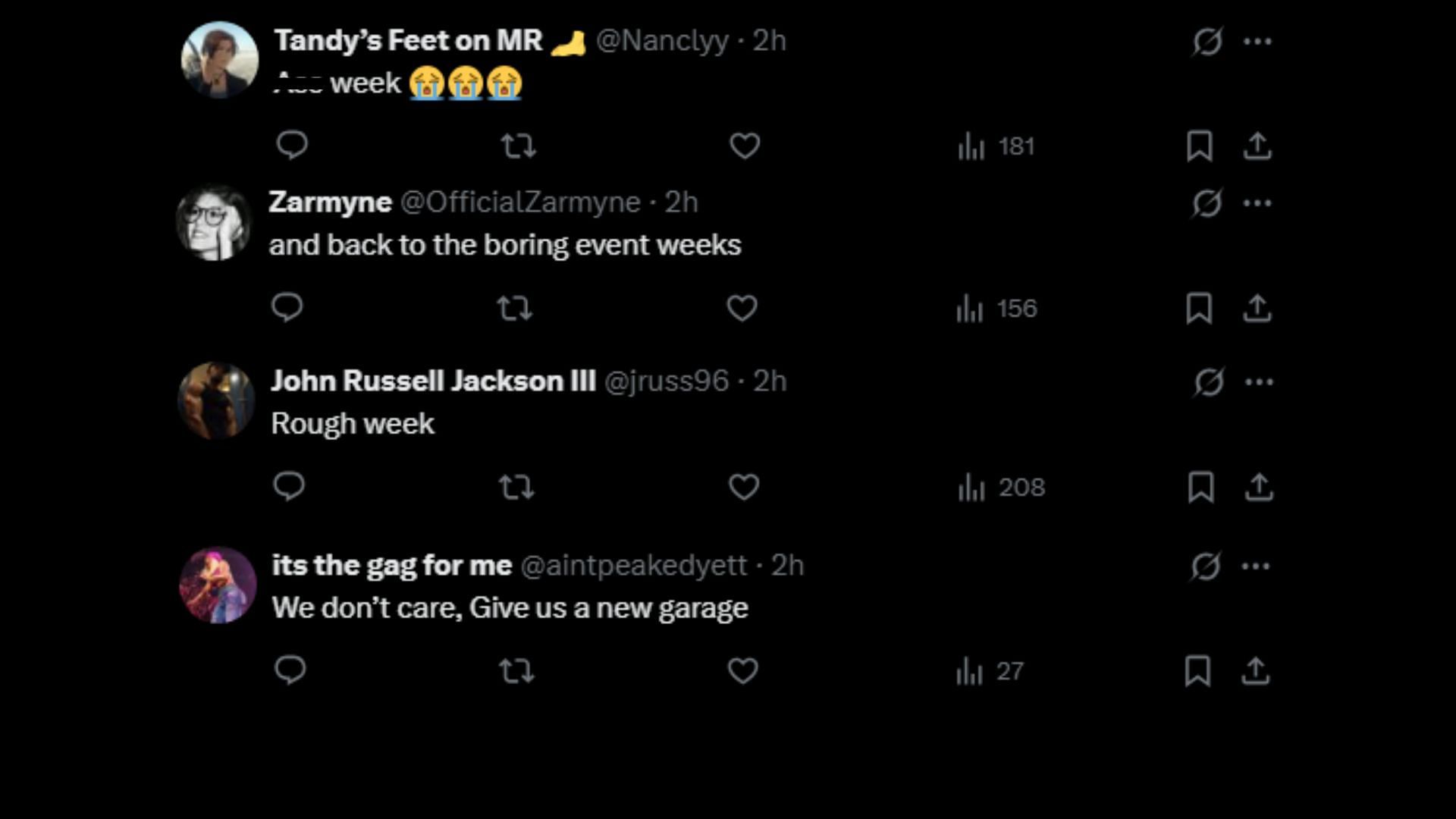 Fans express disappointment over the latest GTA Online update 2/2 (Images via X)