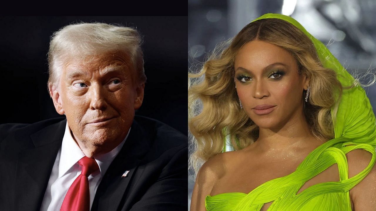 L to R: Donald Trump and Beyonce (all images via Getty)
