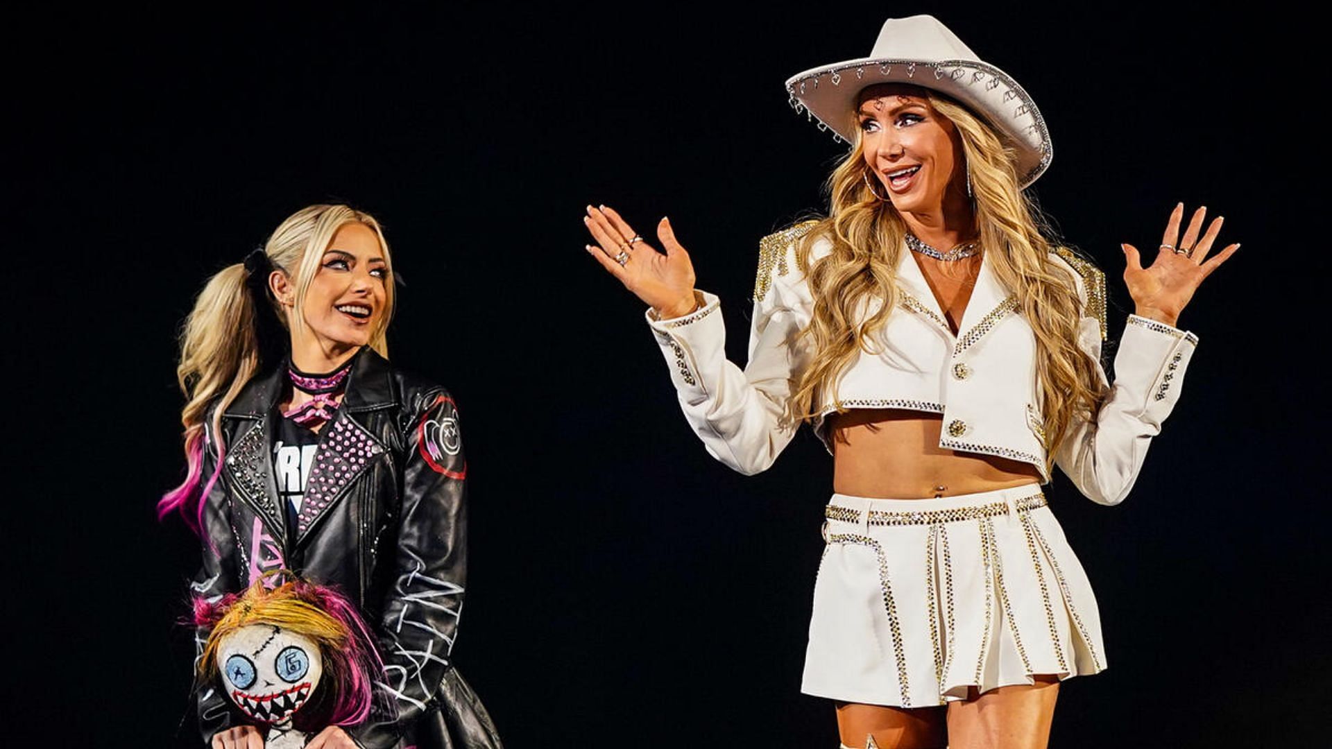 Charlotte Flair accompanied Alexa Bliss on SmackDown this week [Image: WWE.com]