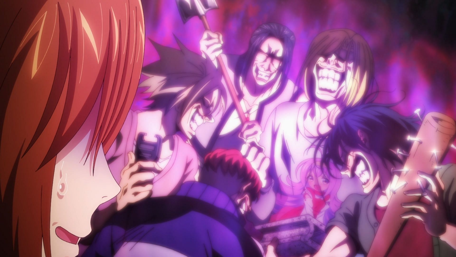 Iori and his friends, as seen in Grand Blue season 2 episode 4 (Image via Zero-G, Liber)
