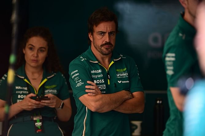 "We just lose places for fun?": An irate Fernando Alonso chastised his race engineer during F1 British GP