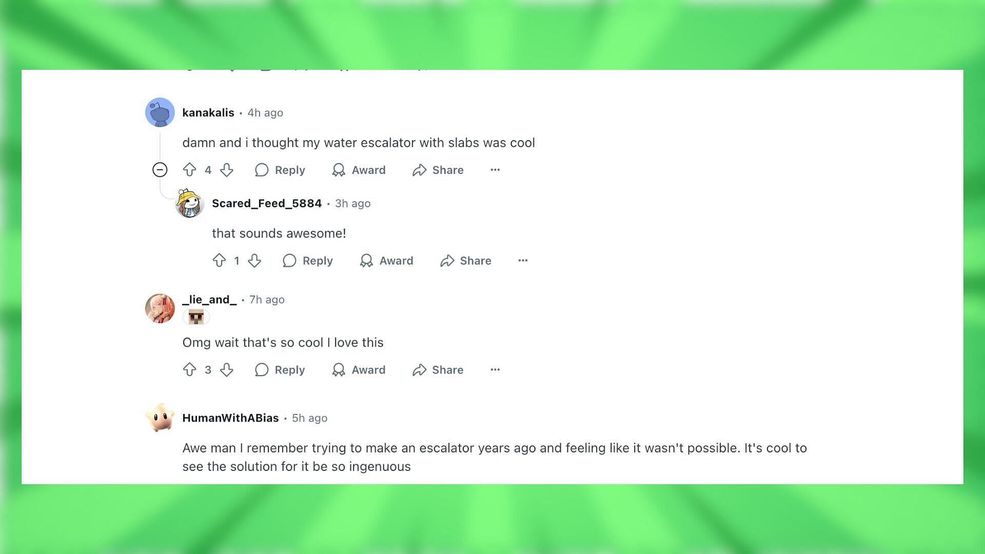 Redditors talk about the build (Image via Reddit)