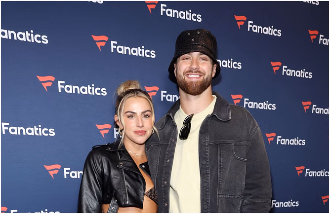 Jake Ferguson sends 5-word message as fiancée Haley Cavinder shares romantic pictures with Cowboys TE during Lake Michigan getaway
