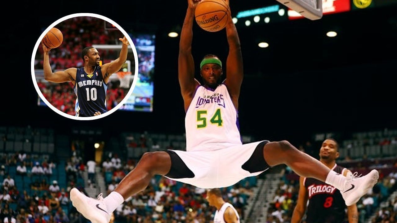 Kwame Brown reacts to Gilbert Arenas