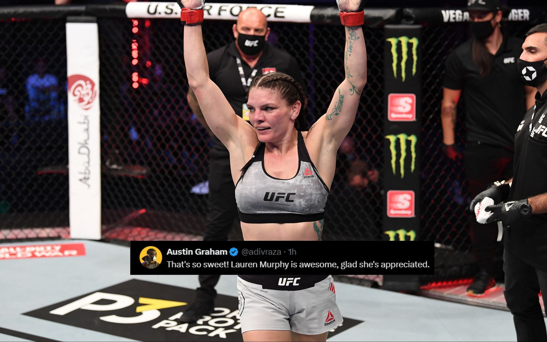 Fans react to Lauren Murphy retiring from the UFC. [Image courtesy: Getty]