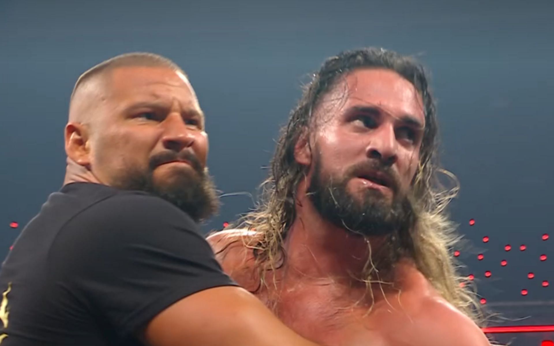 A hilarious moment to end RAW (Pic Courtesy: WWE on Netflix)