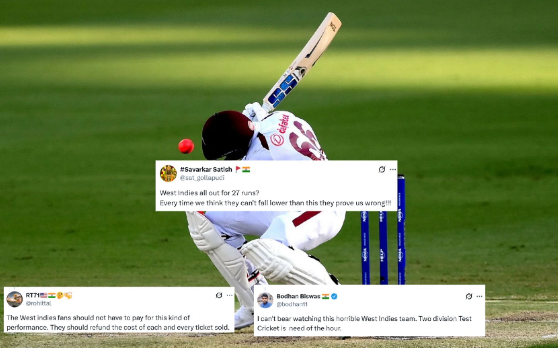 [Image credit: Getty, @bodhan11, @rohittal, @sat_gollapudi X handles]