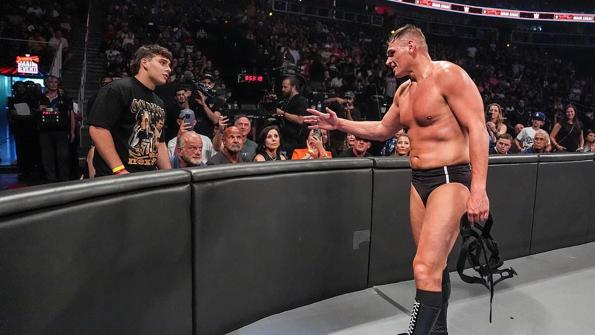 Gage Goldberg (left) and Gunther (right) [Image Credit: wwe.com]