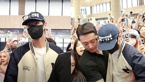 "He doesn’t deserve it"- Fans outraged as Cha Eun-woo gets mobbed at his last airport appearance ahead of military enlistment, causing safety concerns