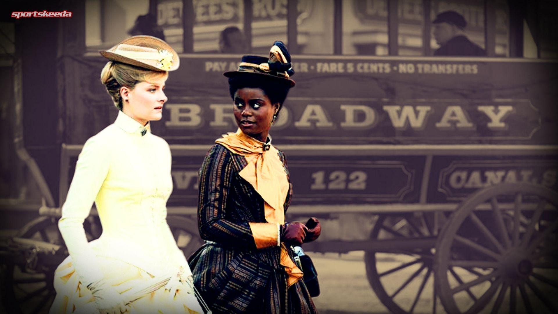 A scene from The Gilded Age season 3 (Custom cover edited by Sportskeeda, original image via Youtube/@MAX)