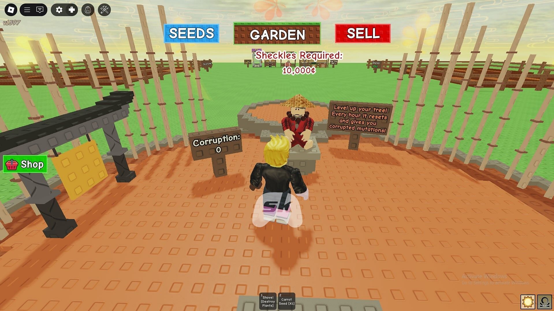 The Corrupt Channeller (Image via Sportskeeda Gaming || Roblox)
