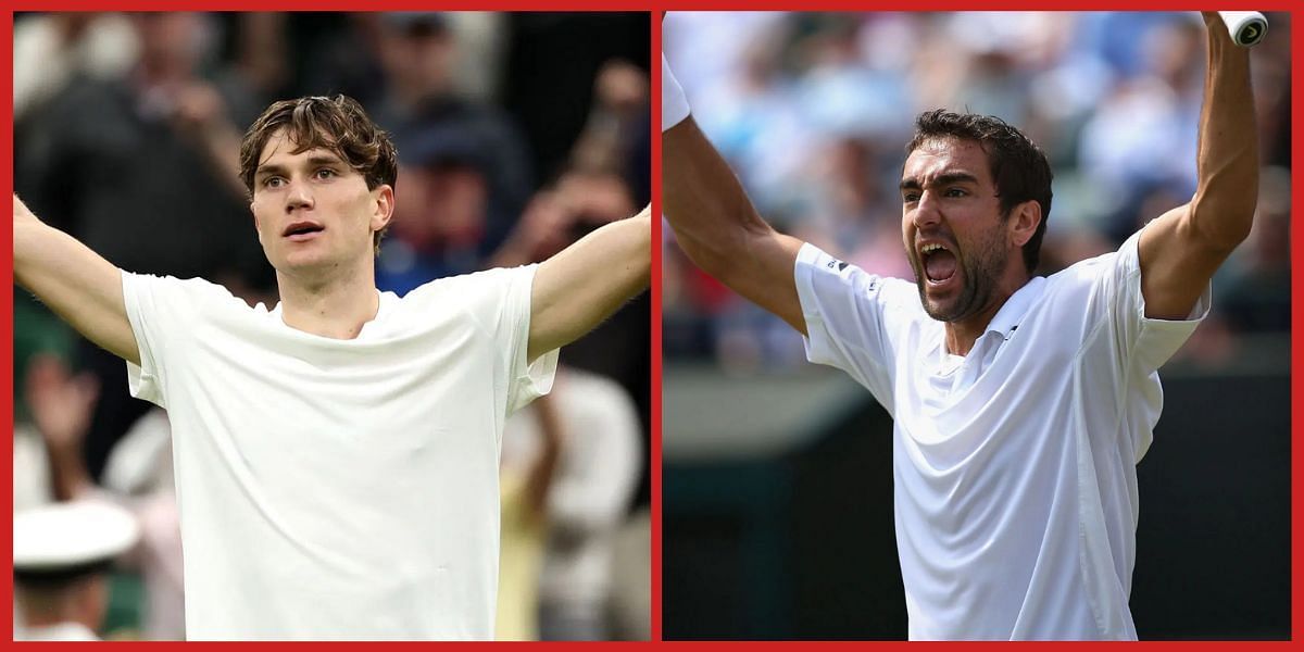 Jack Draper and Marin Cilic (Source: Getty)