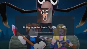Alien Mothership 99 Nights in the Forest: How to enter and all rewards