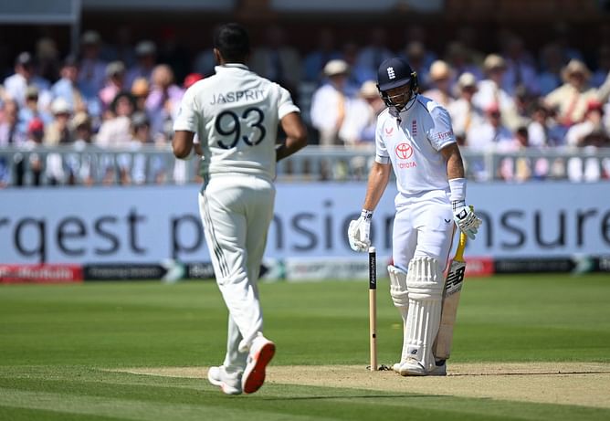 Jasprit Bumrah castles Joe Root for 104 to put India on top on Day 2 of ENG vs IND 2025 3rd Test [Watch]