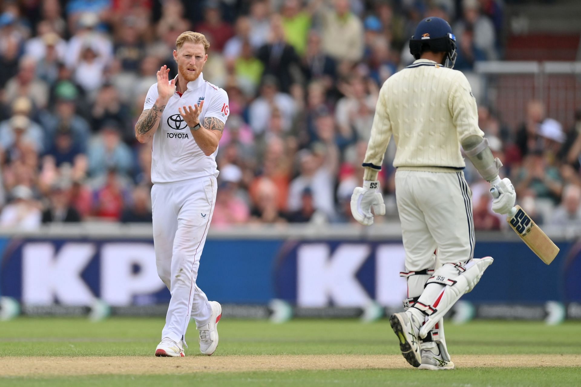 England v India - 4th Rothesay Test Match: Day Two - Source: Getty