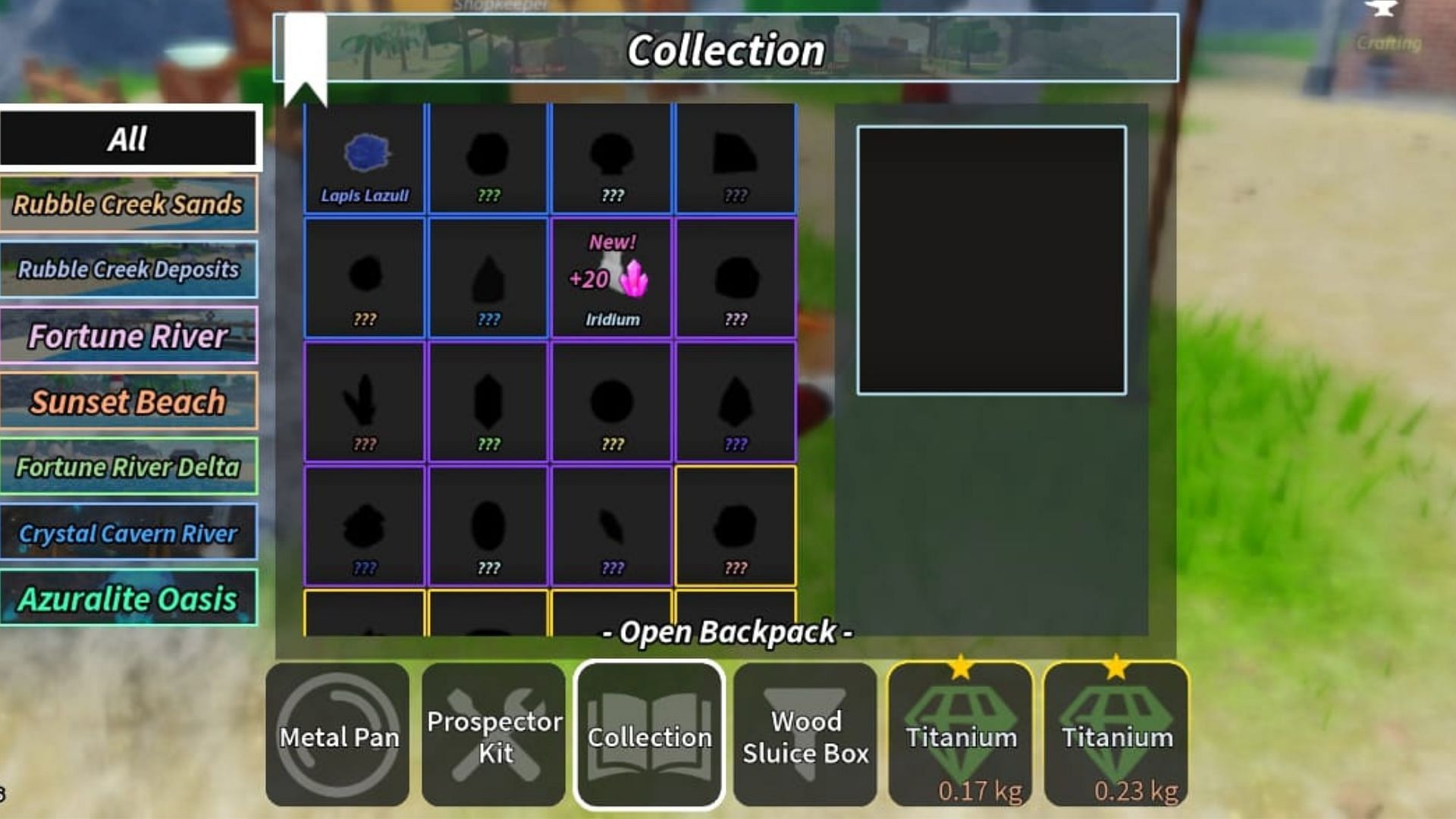 Complete your collection to get more shards (Image via Roblox)