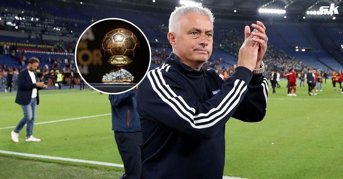 Jose Mourinho makes his Ballon d