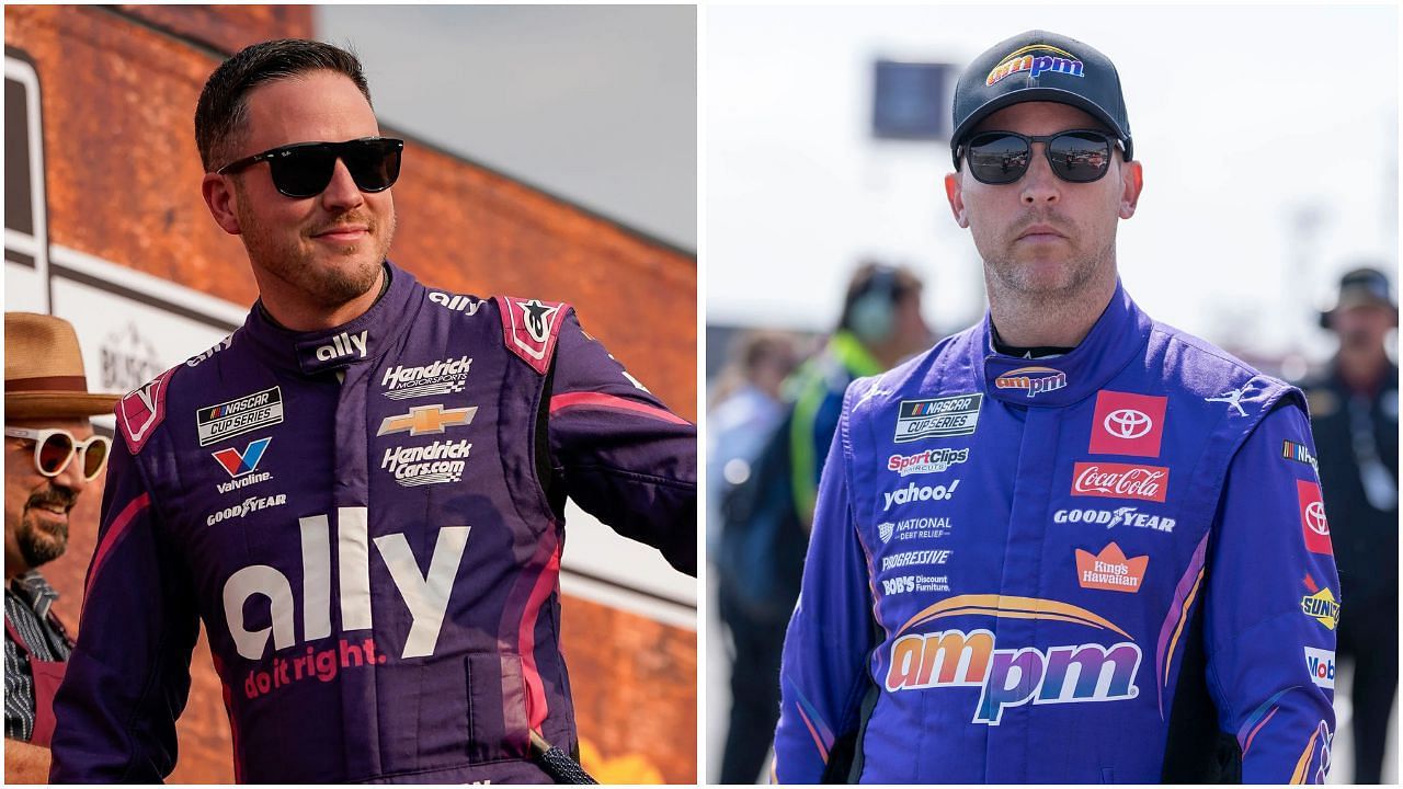 Alex Bowman and Denny Hamlin