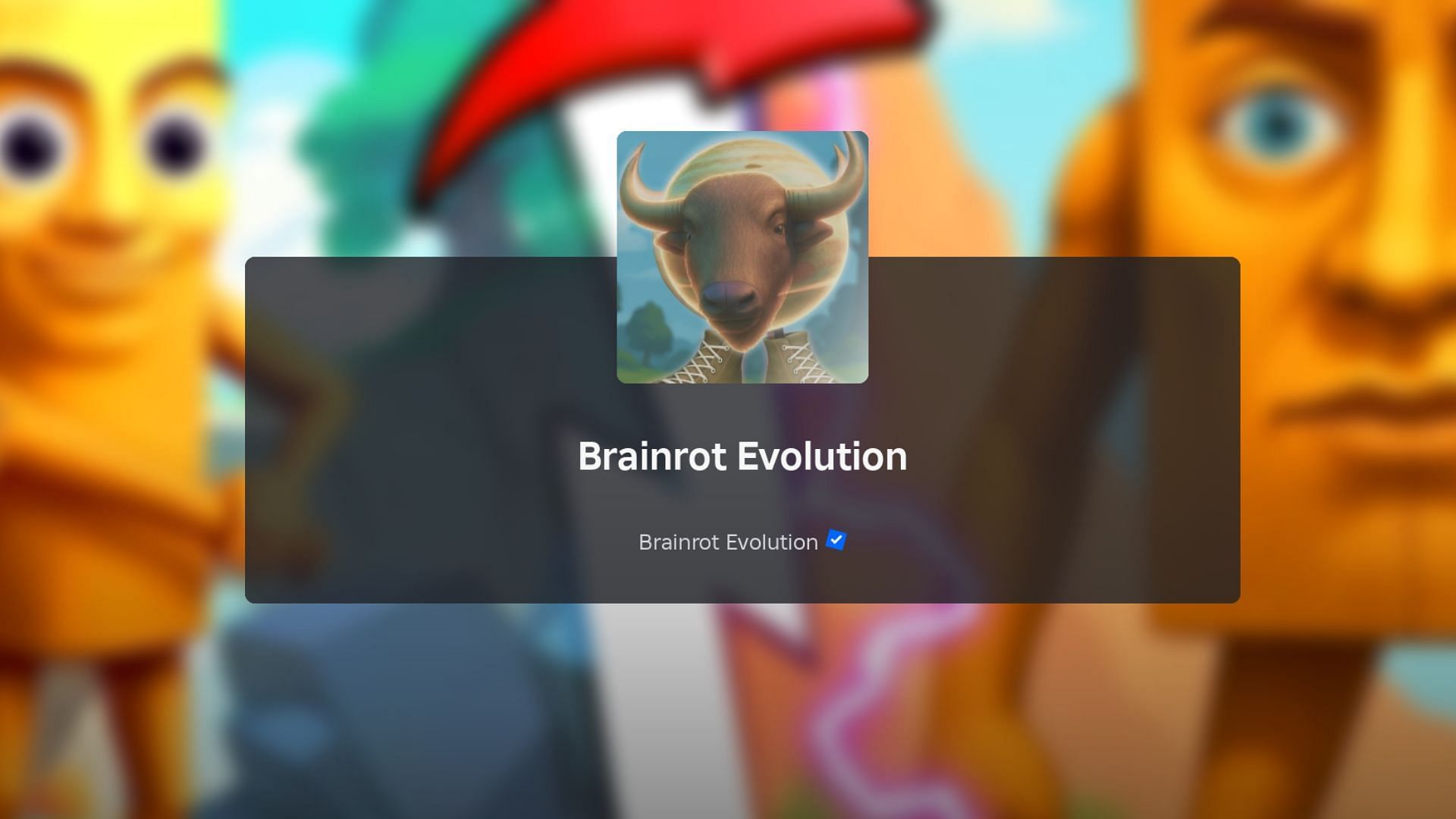 Brainrot Evolution loading screen