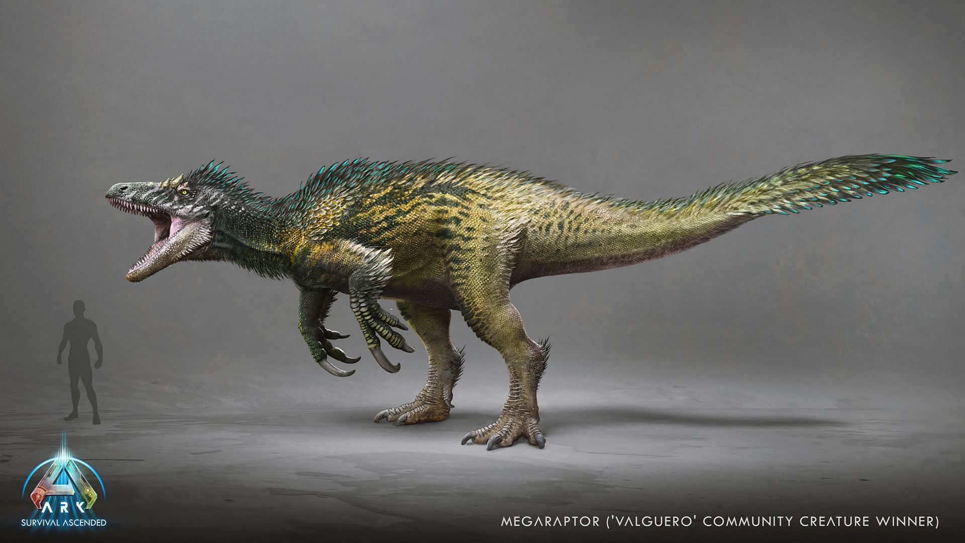 The Megaraptor arrives later this year in ARK Survival Ascended (Image via Studio Wildcard)
