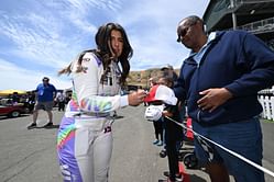 Strangers 'argue' with Hailie Deegan as her new 1966 Mustang turns heads at local gas station