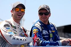 Dale Earnhardt Jr. reacts to No. 40 paint scheme tease linking Daniel Suarez to Jimmie Johnson's Legacy Motorsports