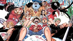 One Piece gets new color spread and cover for 28th anniversary