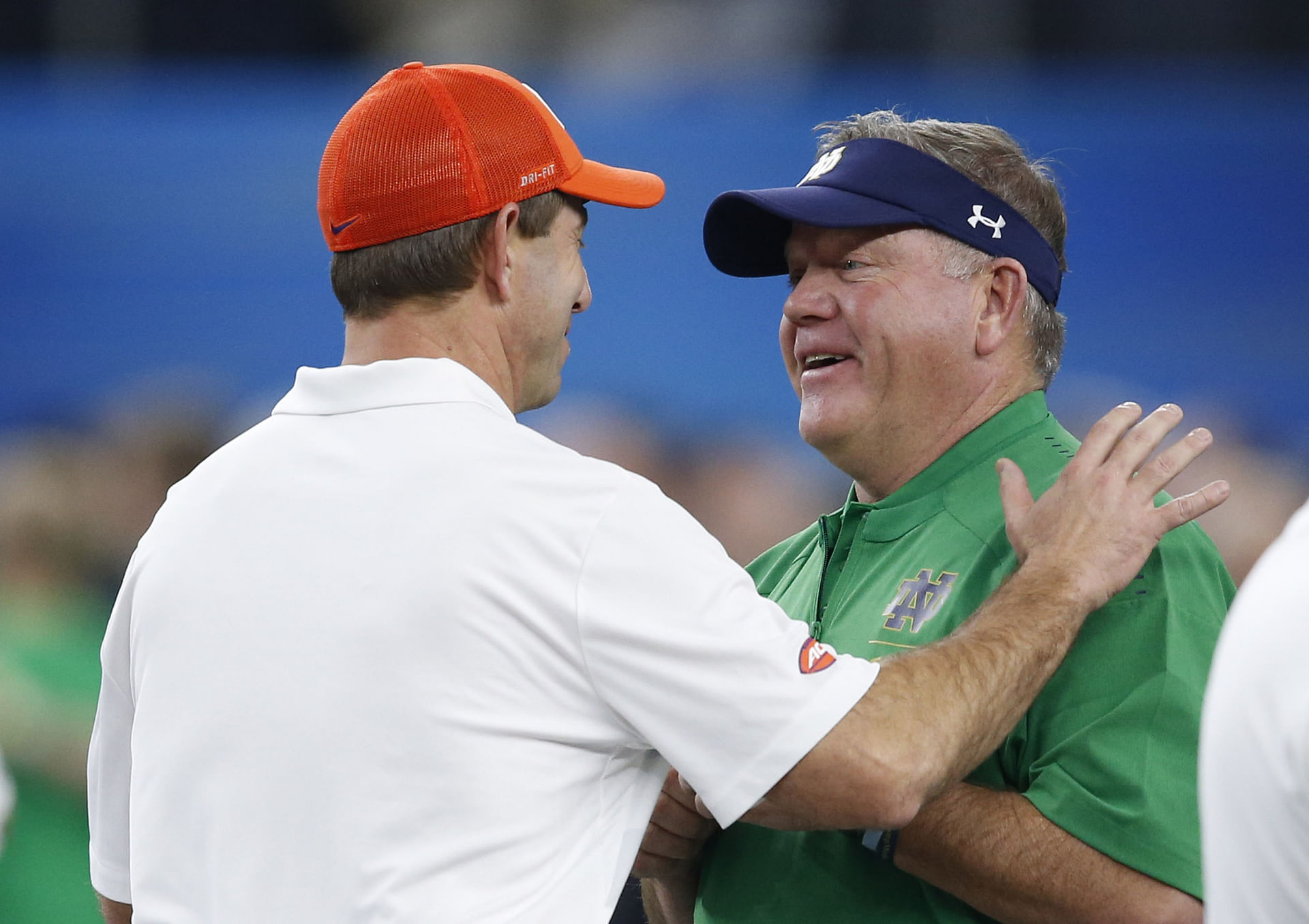 NCAA Football: College Football Playoff Semifinal-Cotton Bowl-Notre Dame vs Clemson - Source: Imagn