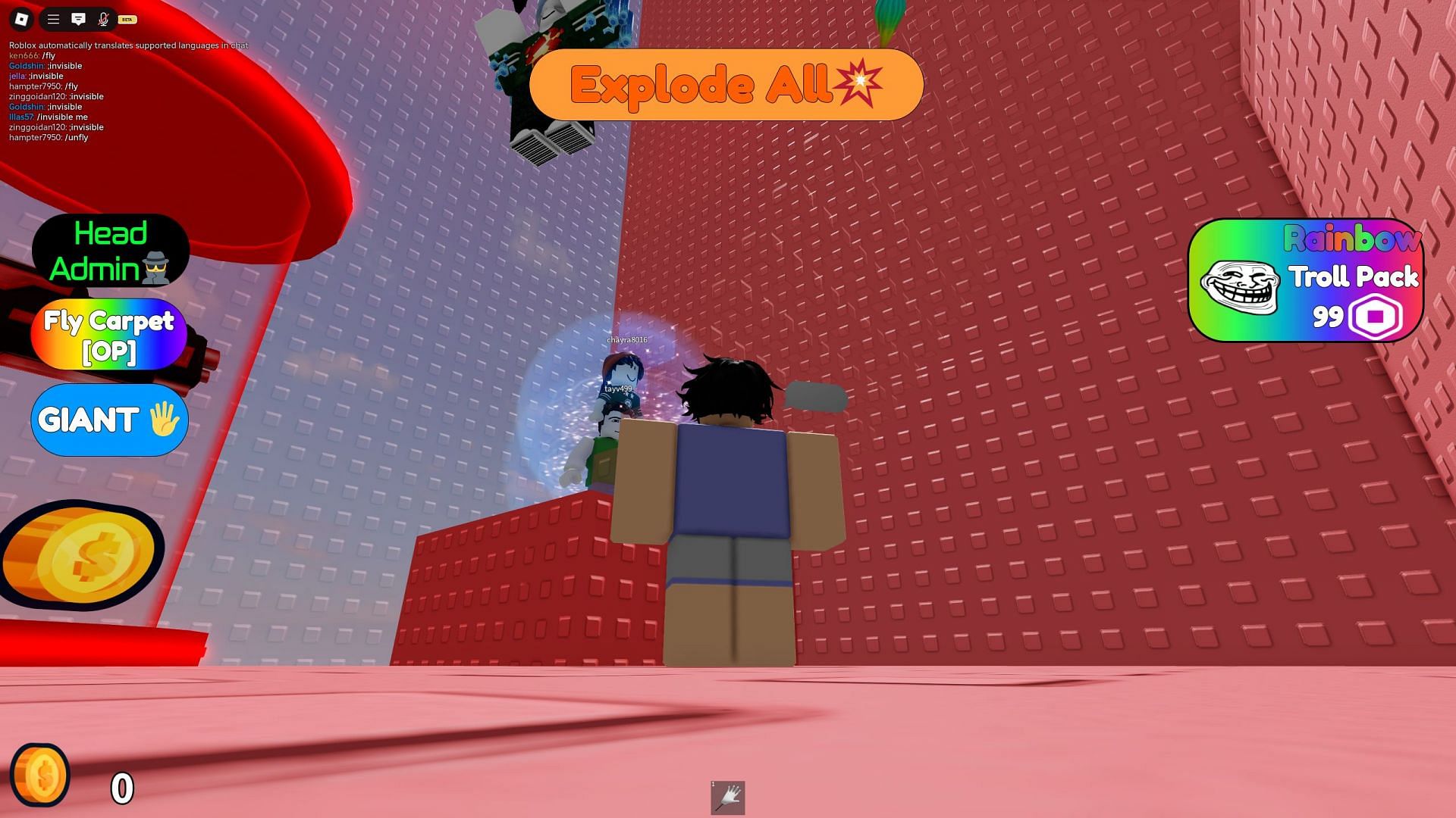 Gameplay screenshot from Gear Tower (Image via Roblox)