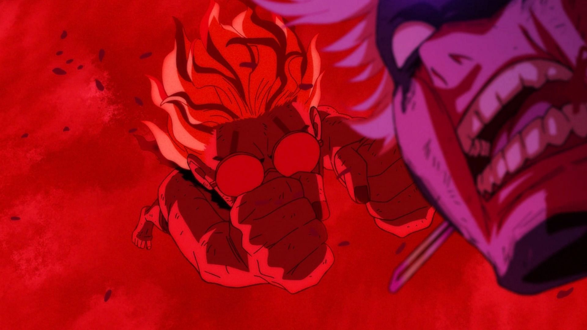 Okarun and Evil Eye as seen in Dandadan season 2 episode 3 (Image via Science SURU)