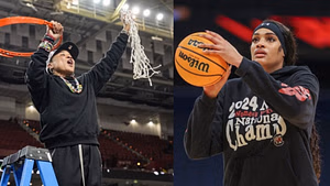 $12 million-worth Dawn Staley drops 2-word reaction as South Carolina star shares snap from Golden State Valkyries vs Seattle Storm
