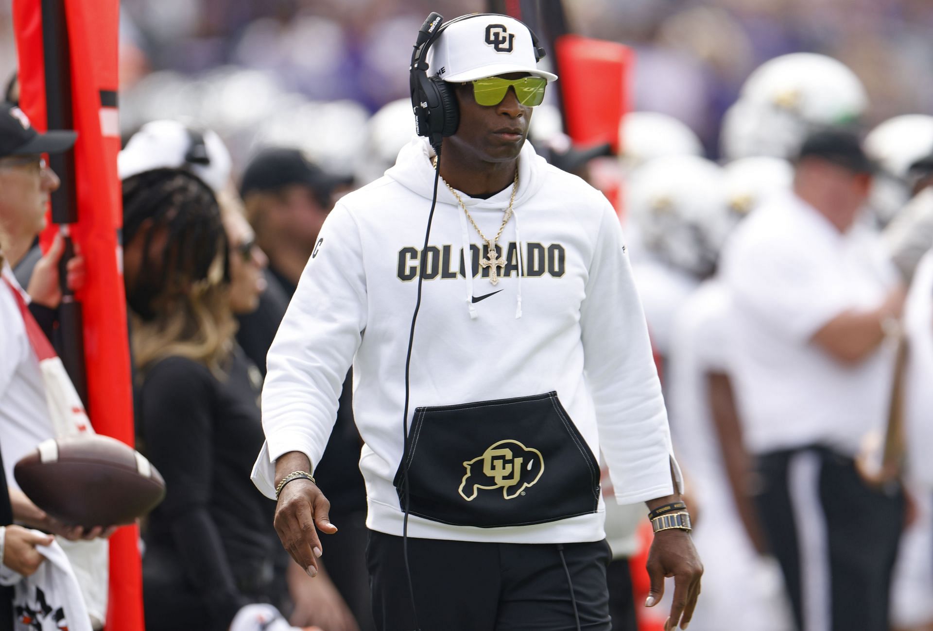 Colorado starting QB update: Deion Sanders gets blunt on Kaidon Salter vs Julian Lewis battle at Big 12 media days