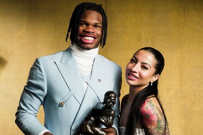"Here we go" - CFB fans react as Travis Hunter's wife Leanna breaks down in tears 2 months after marriage to ex-Colorado star