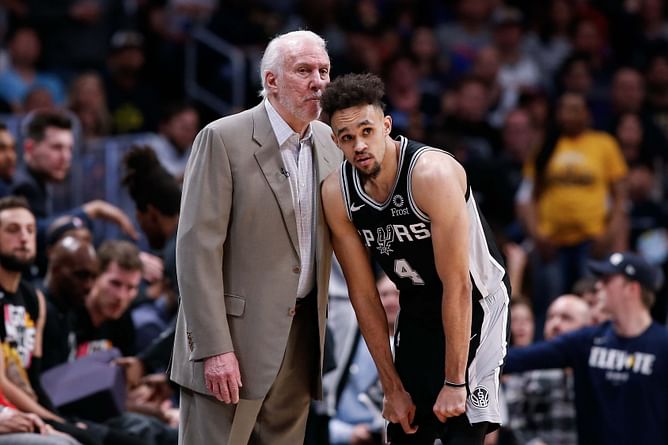 "We wouldn't f**k you" - Derrick White reveals hilarious exchange with Gregg Popovich after being traded to Boston