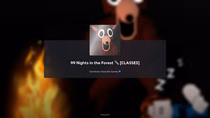 99 Nights in the Forest Scavenger guide