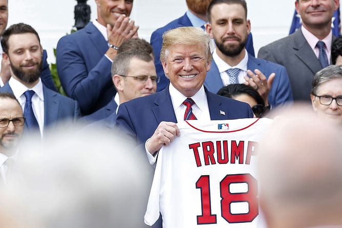 "We just letting anyone in the White House?" - Fans confused by Donald Trump hosting Boston Red Sox ahead of July 4 Nationals series
