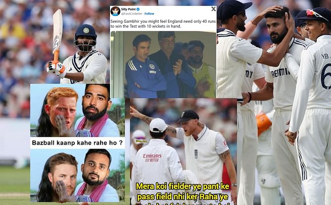 "Mera koi fielder Pant ke pass field nhi ker Raha ye bat fek ker marta hai"- Top 10 funny memes from Day 4 of 2nd ENG vs IND 2025 Test in Birmingham